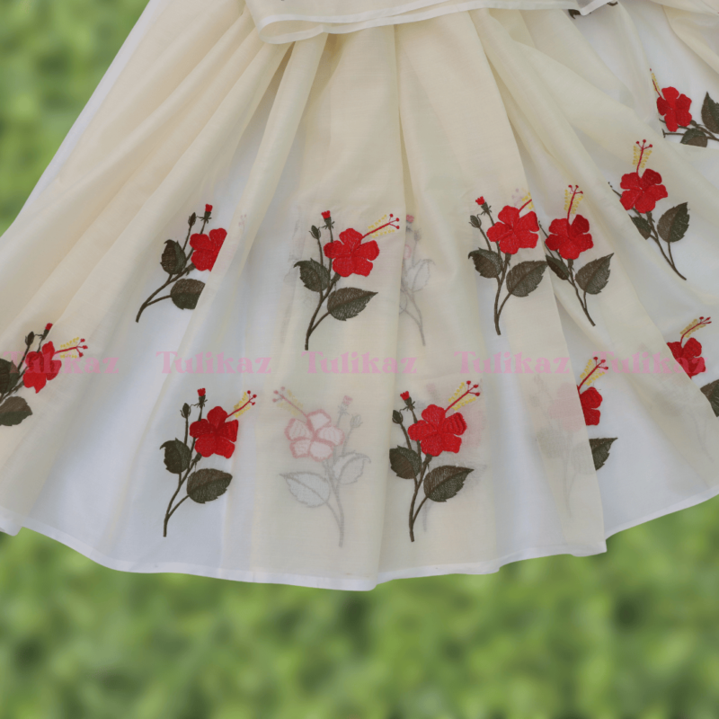 Joba(Stunning Joba Embroidered Tangail Silk Saree)) - Image 6